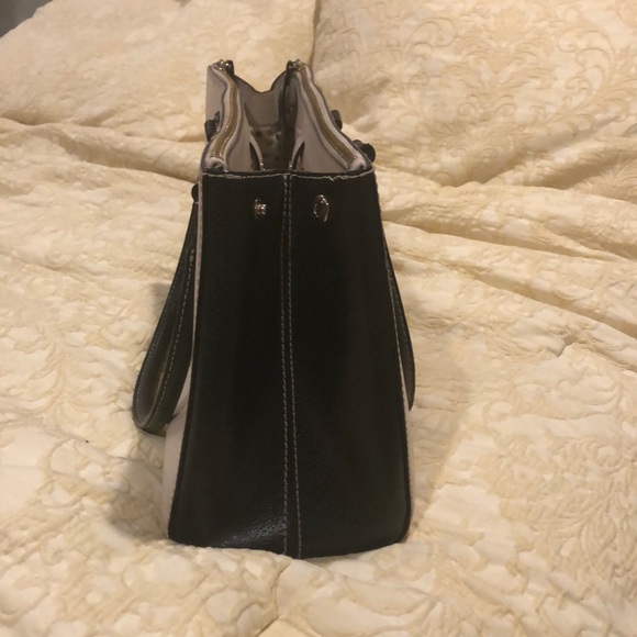Large white and black vintage Kate spade bag - Picture 2 of 6